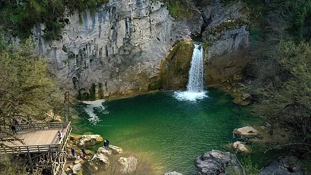 Kanyonları ile ünlü Pınarbaşı, 20 bini aşkın ziyaretçi ağırladı