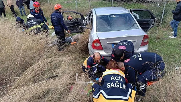 Hatay'da trafik kazası