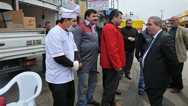 Sanayi de çıraklara çorba-ekmek