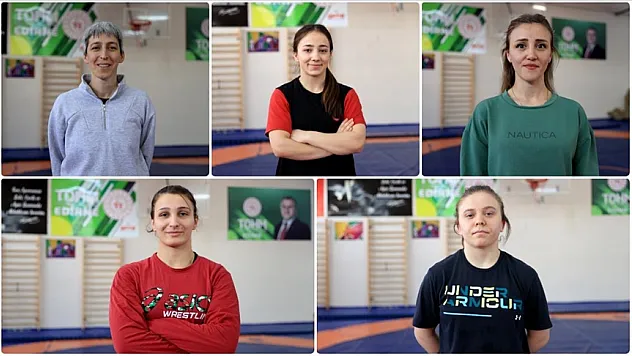Şampiyon kadın milli güreşçiler, tarih yazmaya hazırlanıyor