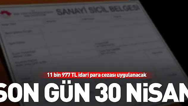 Son gün 30 Nisan