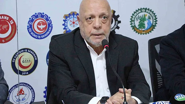 Hak-İş Genel Başkanı Mahmut Arslan: 'Türkiye'nin her yerini 1 Mayıs alanı olarak ilan ettik'