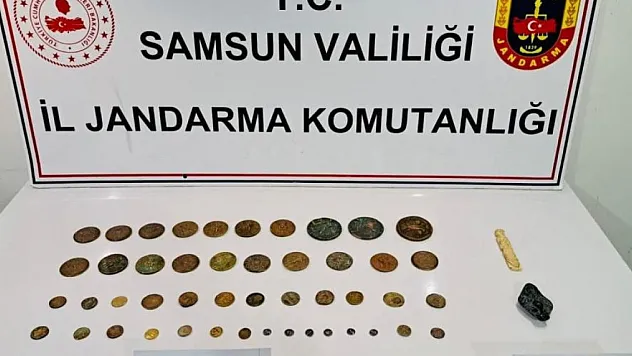 Samsun'da tarihi eser ele geçirildi