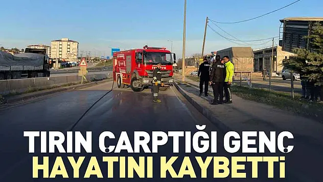 TIRIN ÇARPTIĞI YAYA HAYATINI KAYBETTİ