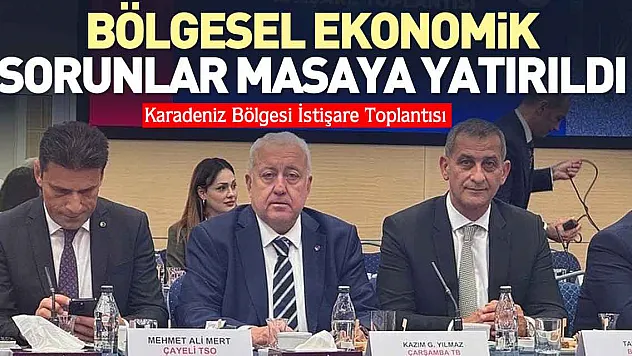 Bölgesel ekonomik sorunlar masaya yatırıldı
