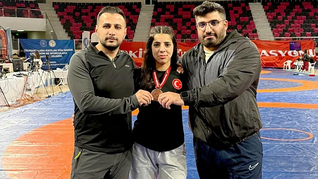 Hakkarili sporcu Türkiye üçüncüsü oldu