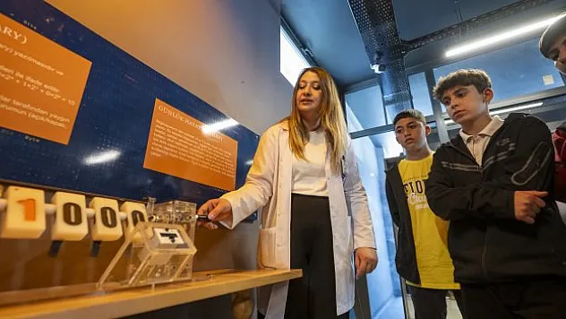 'Öğrenciler burada, matematiğin hayatın bir parçası olduğunun farkına vardı'