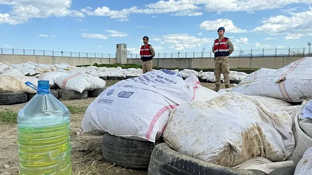 20 tondan fazla uyuşturucu yakılarak imha edildi