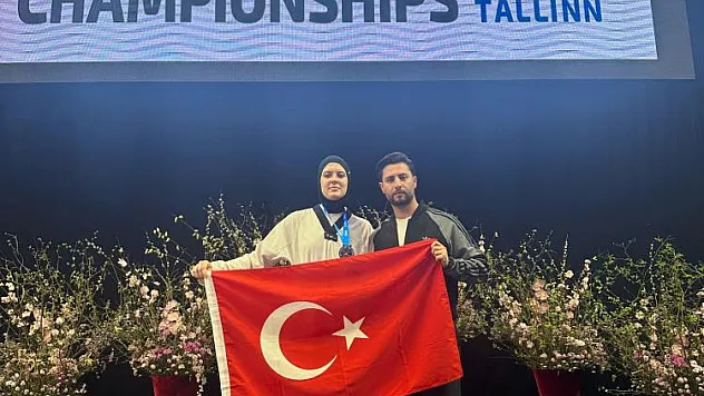 Aydınlı sporcu, Avrupa ikincisi oldu