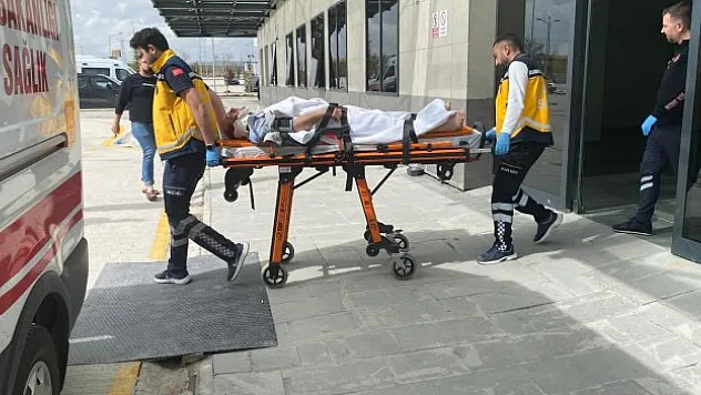 Çatı ustası inşaattan düştü