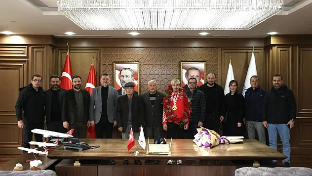 Avrupa şampiyonu milli halterci, Ordu'da coşkuyla karşıland