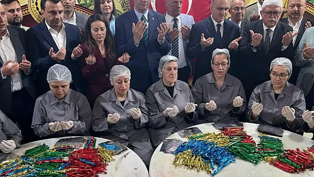 8 ton mesir macunun duası okundu