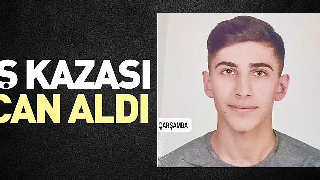 İş kazası can aldı