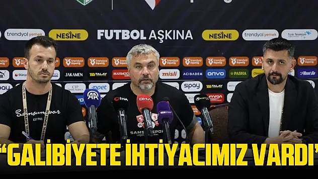 Reis: 'Böyle bir galibiyete ihtiyacımız vardı