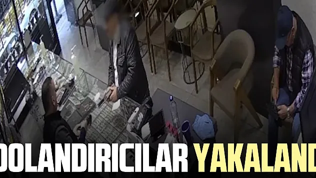 DOLANDIRICILAR YAKALANDI