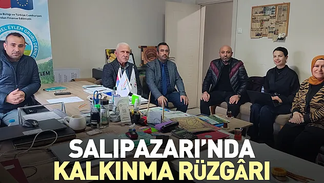Salıpazarı'nda Kalkınma Rüzgârı