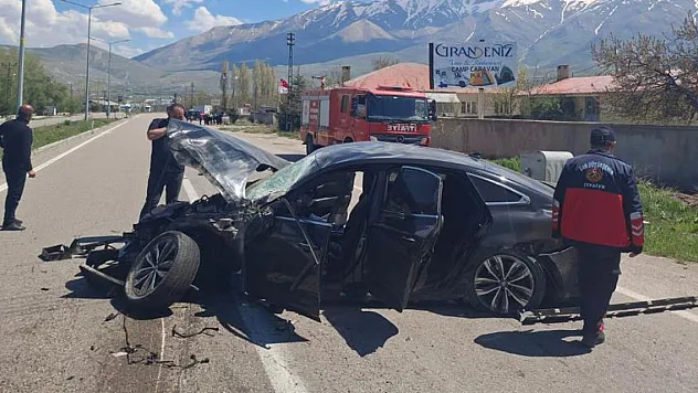 Van'da trafik kazası