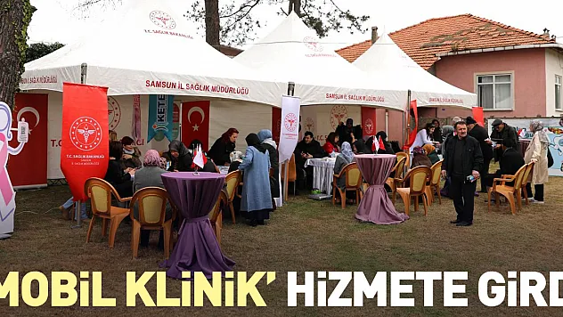 'Mobil klinik' hizmete girdi