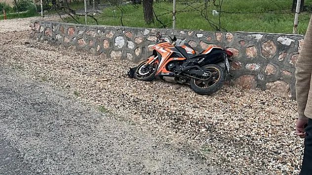 Elazığ'da motosiklet kazası