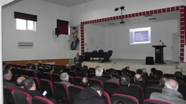 Okul Müdürlerine Sivil Savunma semineri verildi