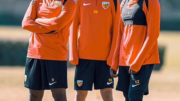 Kayserispor'da 3 eksik