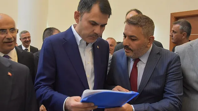 Bakan Kurum'a Malatya'nın taleplerini sunuldu.