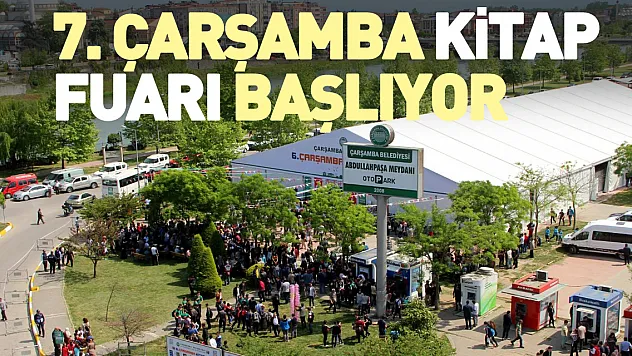 7. ÇARŞAMBA KİTAP FUARI BAŞLIYOR
