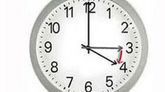 Yaz saati uygulaması bir hafta öne alınıyor