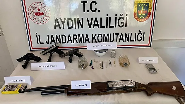 Karacasu'da uyuşturucu operasyonu