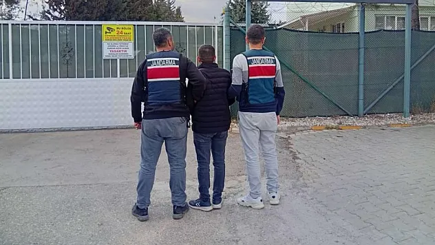 12 yıl hapis cezasıyla aranan hükümlü jandarma ekiplerince yakalandı