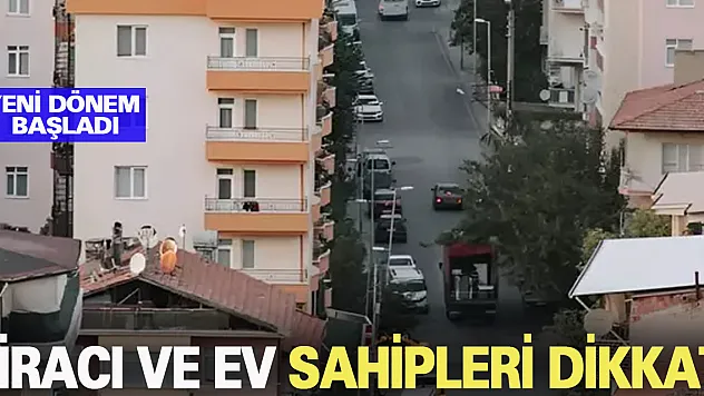 Kira sözleşmelerinde yeni dönem başladı