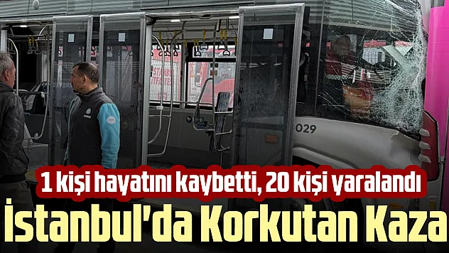 İstanbul'da Korkutan Kaza