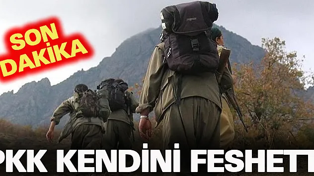 TERÖR ÖRGÜTÜ PKK KENDİNİ FESHETTİ