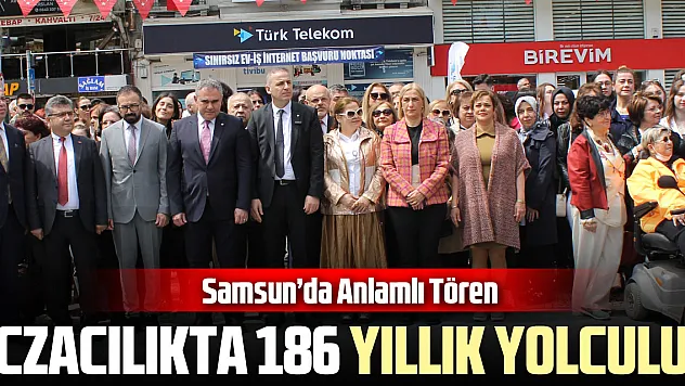 Eczacılıkta 186 Yıllık Yolculuk: Samsun'da Anlamlı Tören