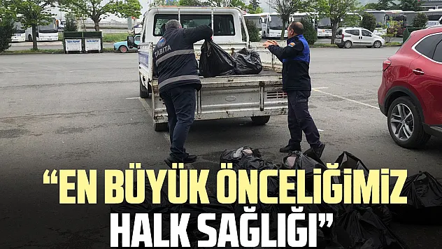'EN BÜYÜK ÖNCELiĞiMiZ HALK SAĞLIĞI'