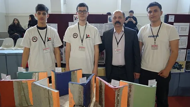 Öğrenciler yalıtım malzemesi oluşturdu