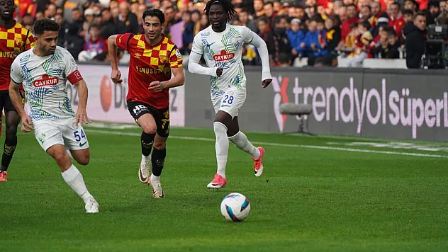 Çaykur Rizespor ile Göztepe 14. randevuda