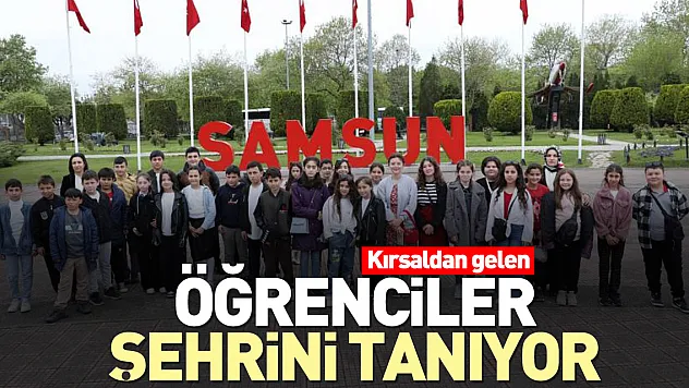 Öğrenciler şehrini tanıyor