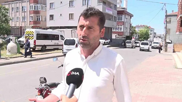 Ataşehir'de bisiklet süren çocuklara araç çarptı