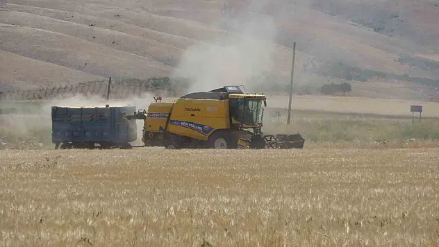 Adıyaman'da hububat hasadı