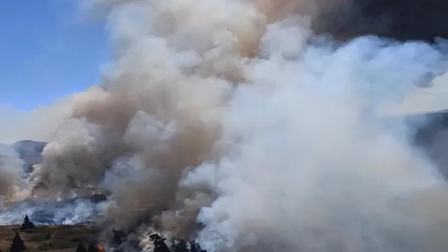 Bolu'daki orman yangınına 18 helikopter, 2 uçak ve 42 arazözle müdahale sürüyor