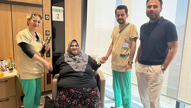 18 gün içerisinde 29 kilo verdi