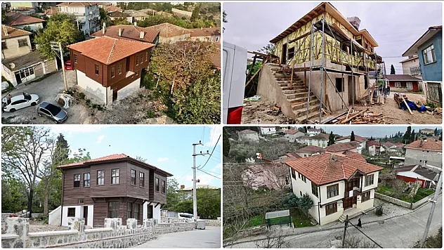 Osmanlı mirası Tavşancıl Evleri restore ediliyor