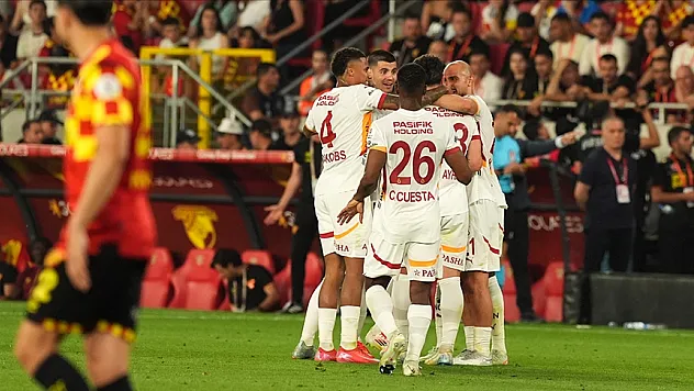 Şampiyon Galatasaray, Göztepe'yi 2 golle geçti