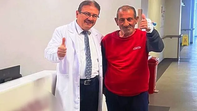 Samsun'da şifa buldu