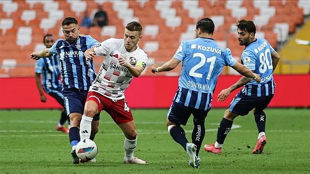 Adana Demirspor ile Gaziantep FK berabere kaldı