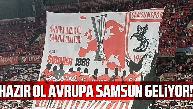 Açılan pankart ve kareografi bol alkış aldı