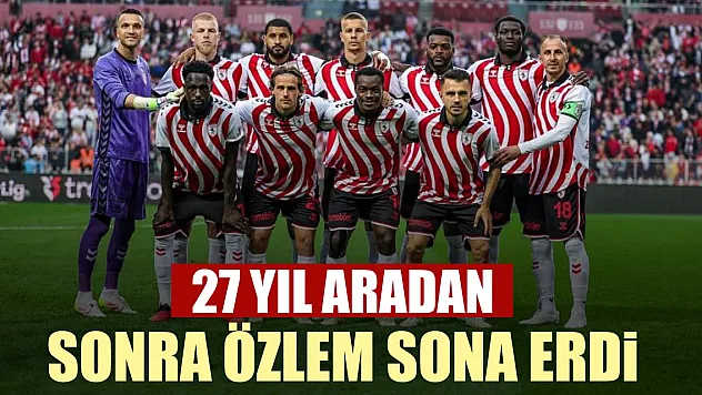 27 yıl aradan sonra özlem sona erdi