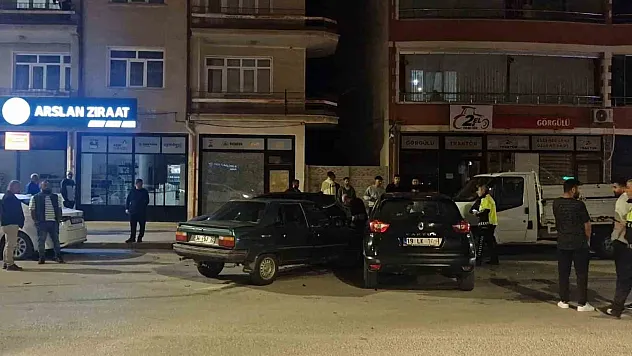 Çorumda kaza:1 yaralı