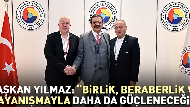 Başkan Yılmaz: birlik, beraberlik ve dayanışmayla daha da güçleneceğiz
